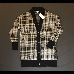 Peyton Jenson Long Cardigan Button Down Size S